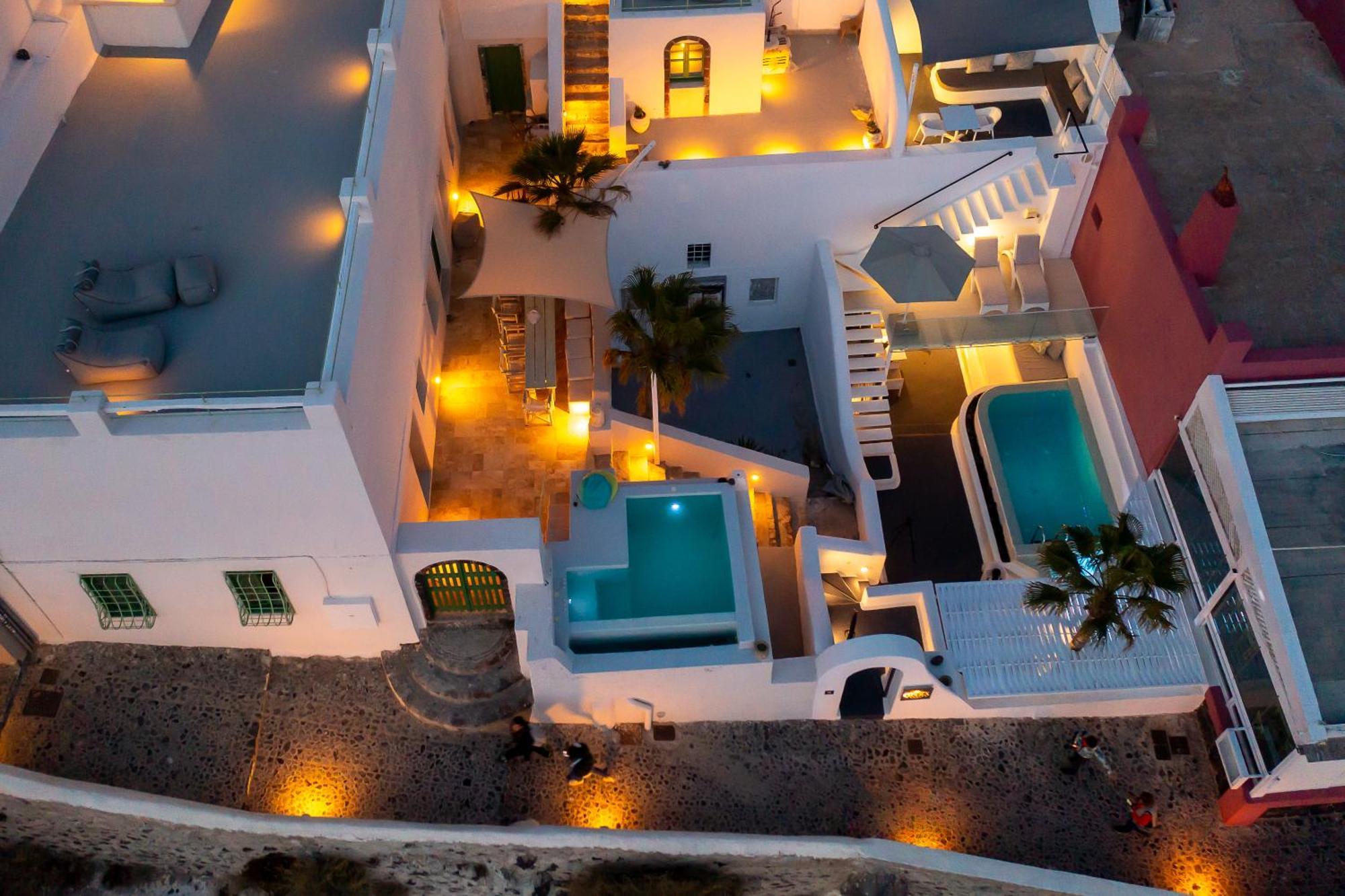 Opera Mansion Santorini Villa Fira  Exterior photo