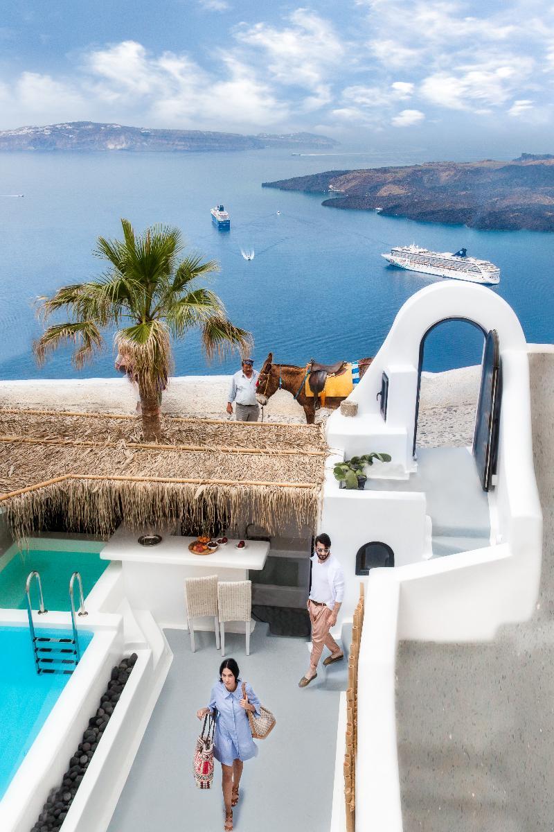 Opera Mansion Santorini Villa Fira  Exterior photo